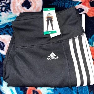 Adidas 3 Stripe leggings